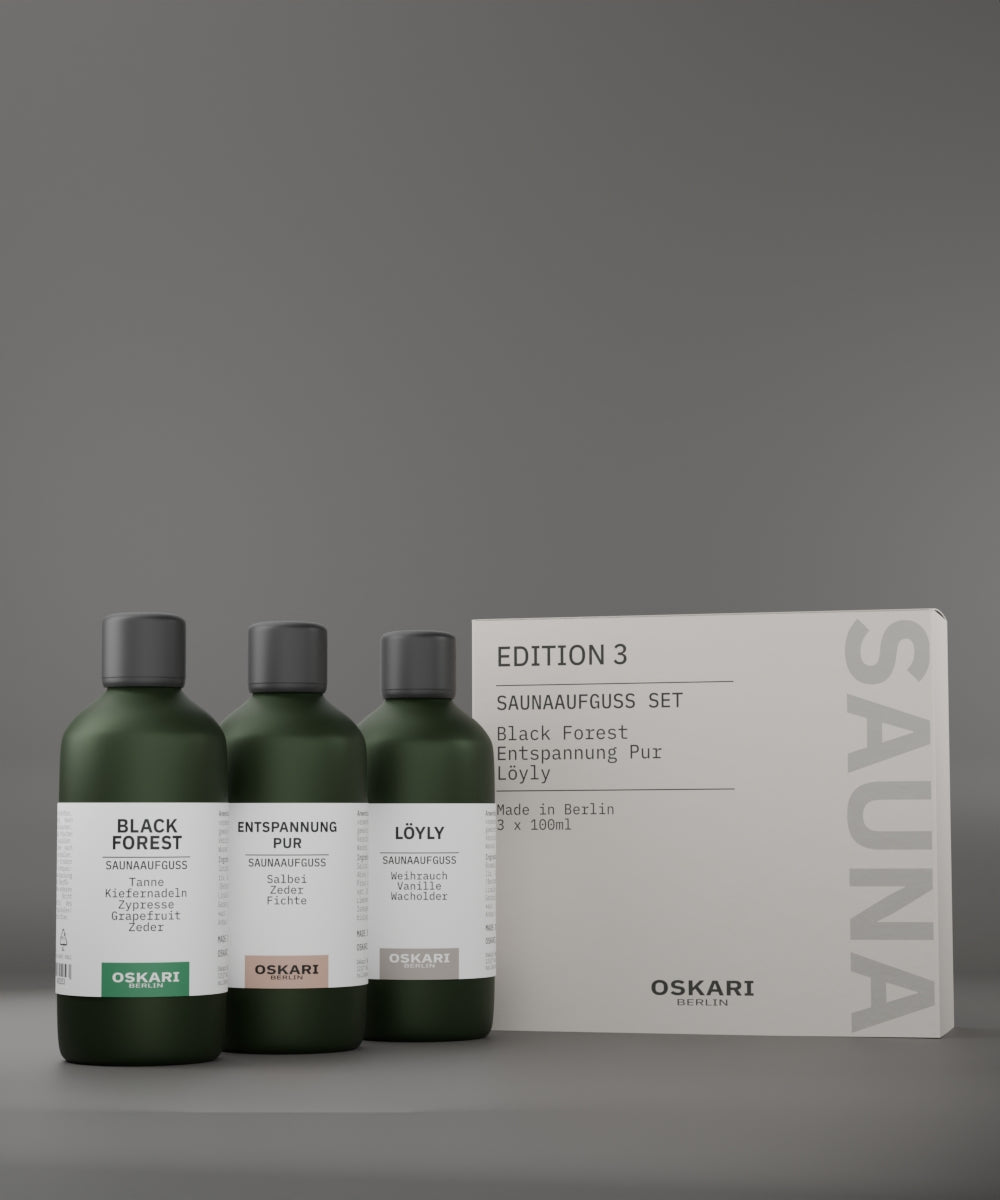 Saunaaufguss-Set Edition 3