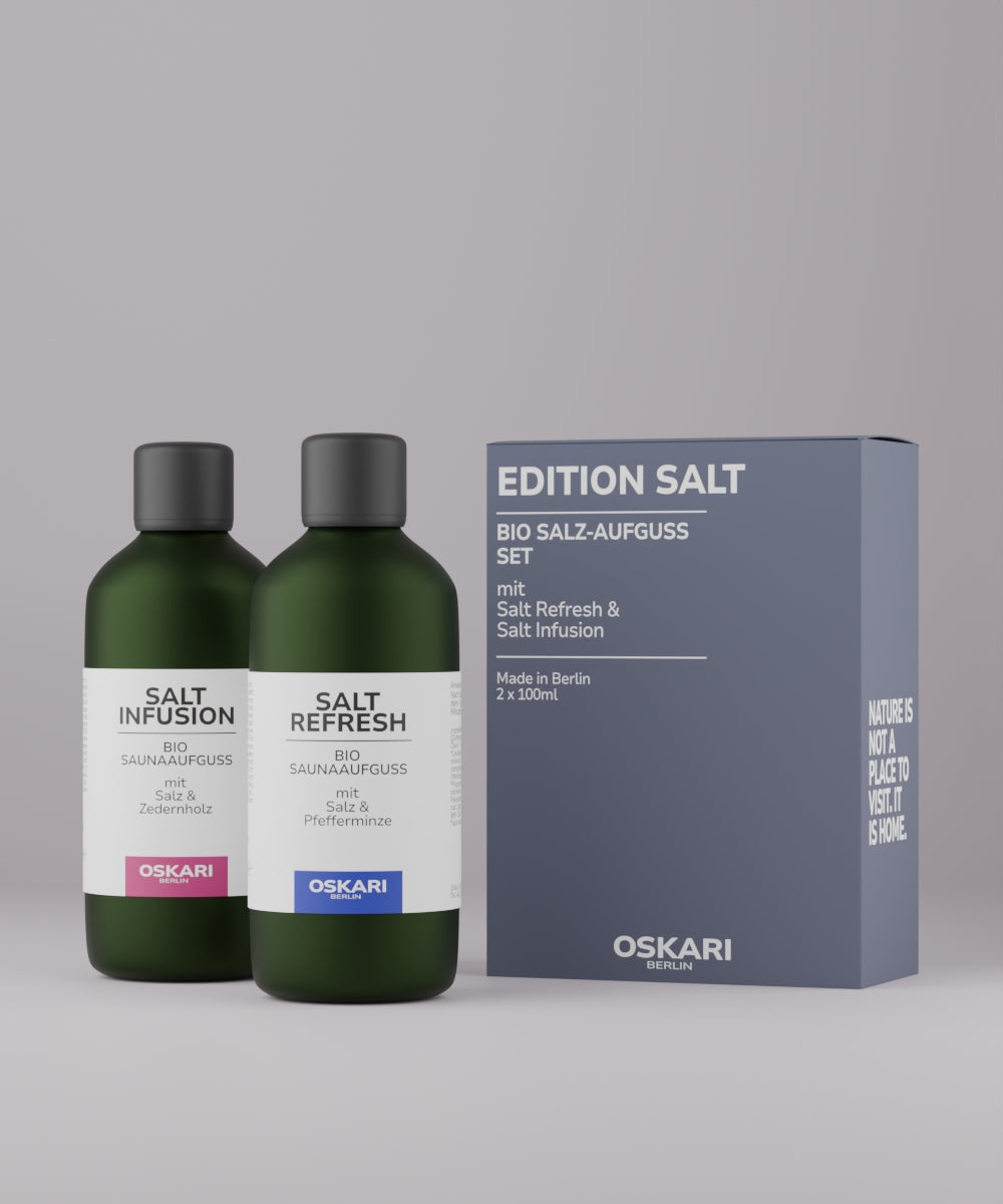 Saunaaufguss-Set Edition Salt