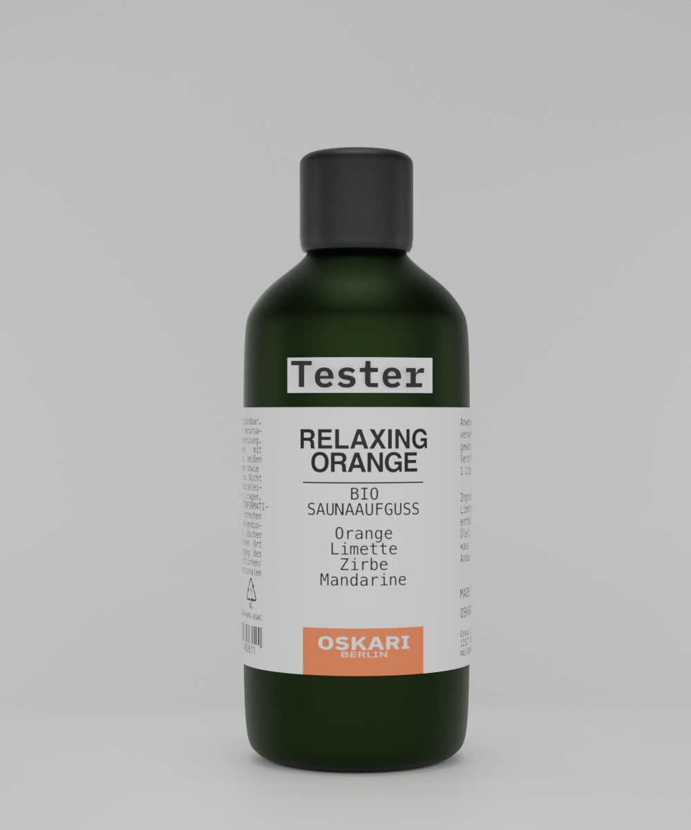 Saunaaufguss Relaxing Orange (Tester)