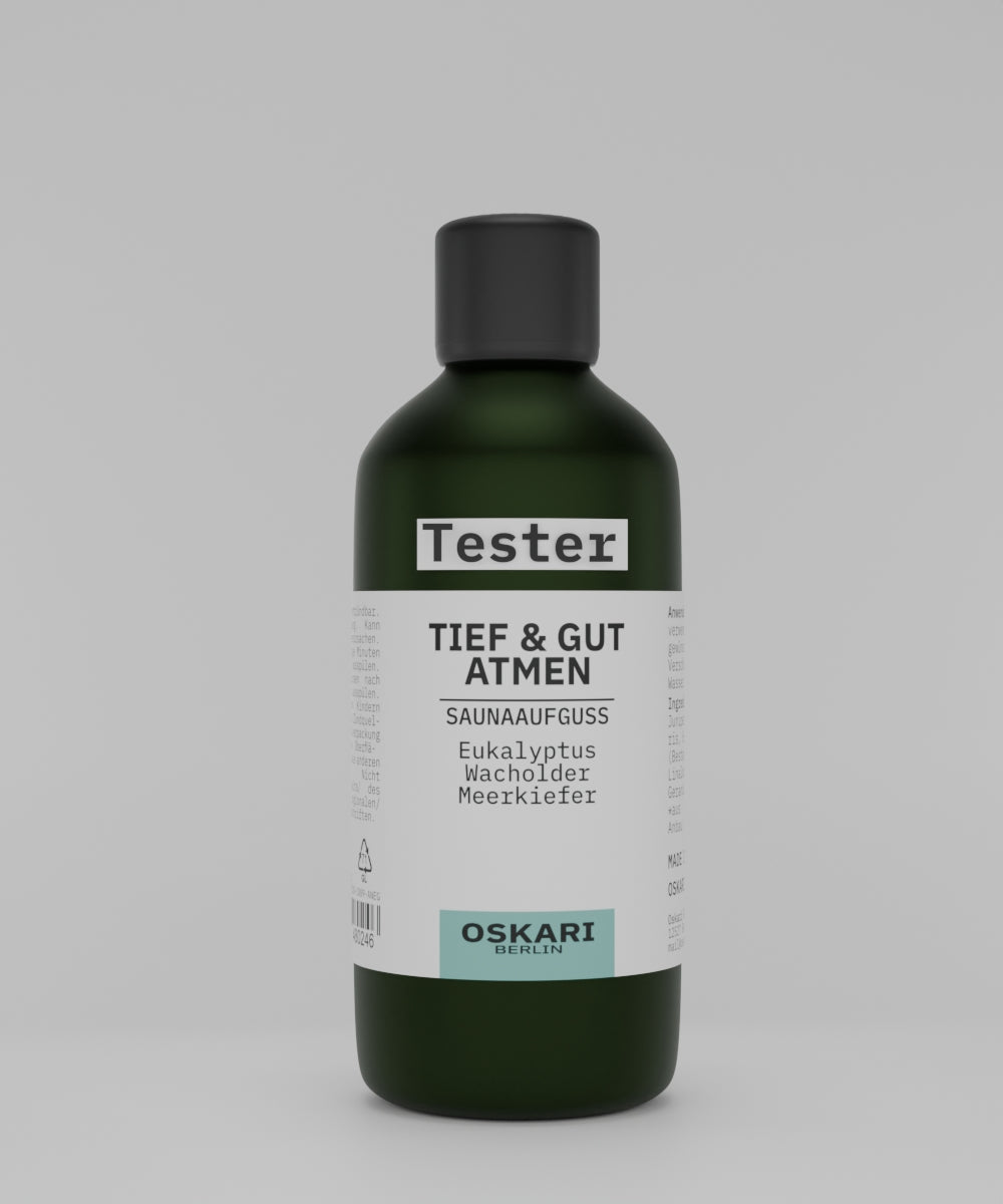 Saunaaufguss Tief & Gut Atmen (Tester)