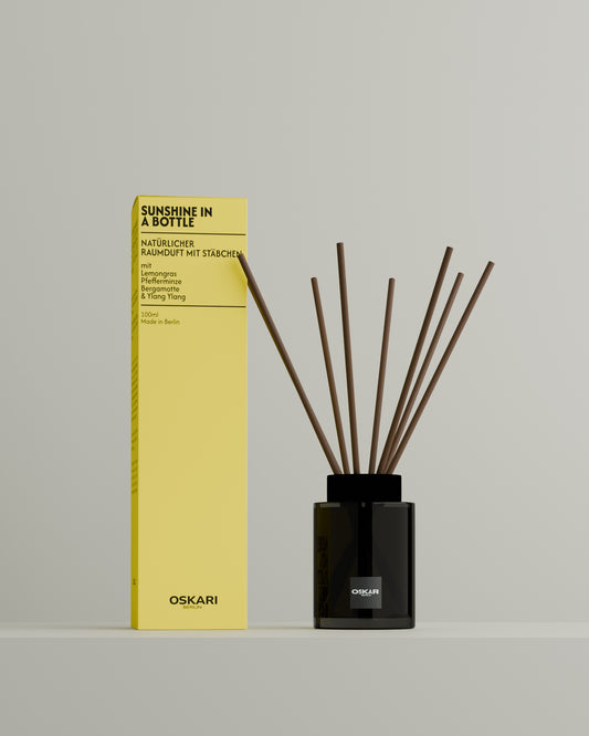 Raumduft mit Stäbchen Sunshine in a Bottle